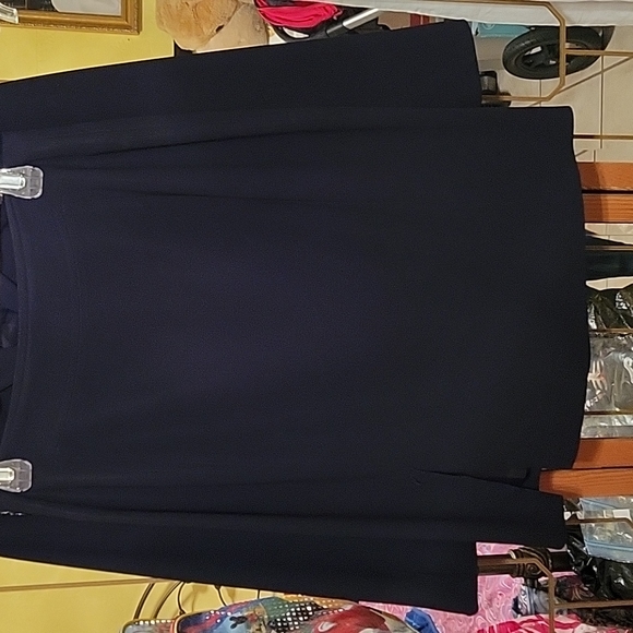 Ann Taylor skirt suit set black size 4P - Picture 4 of 7